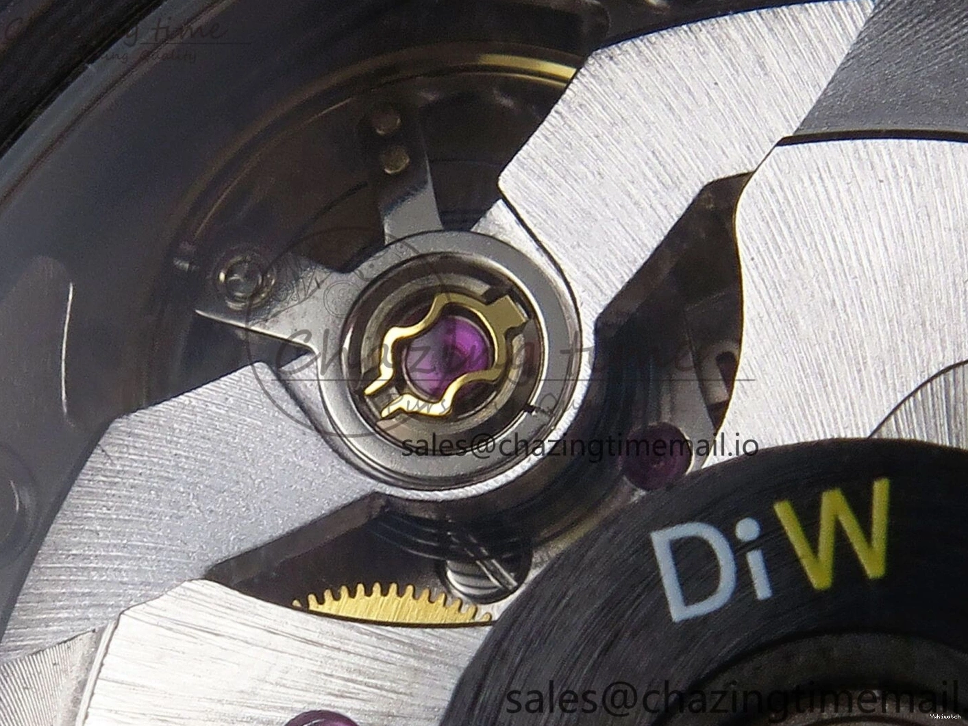 Clone Gray Gray Dial Space DIW Daytona Nylon Mission Textured Strap A4130 on 0228